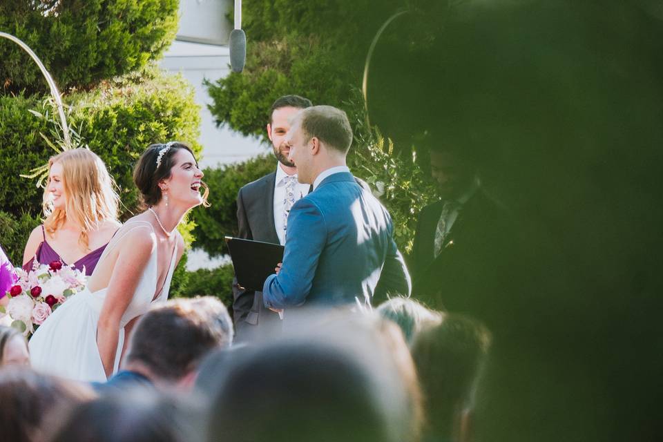 Ceremony laugh