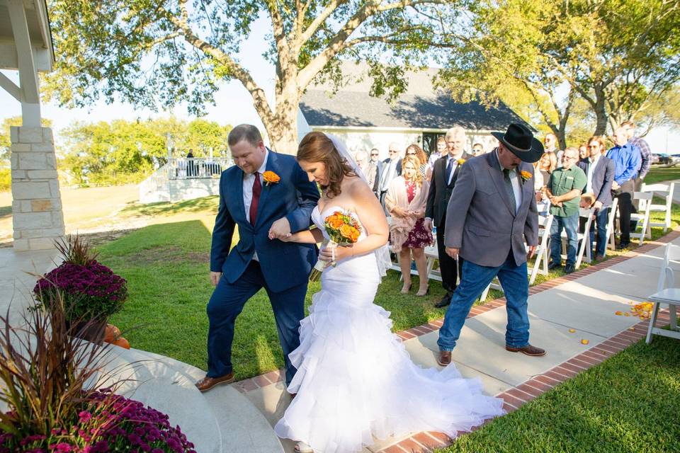 Wedding procession