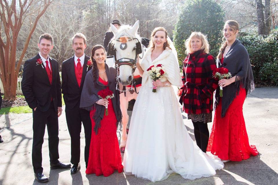 Bride & Family