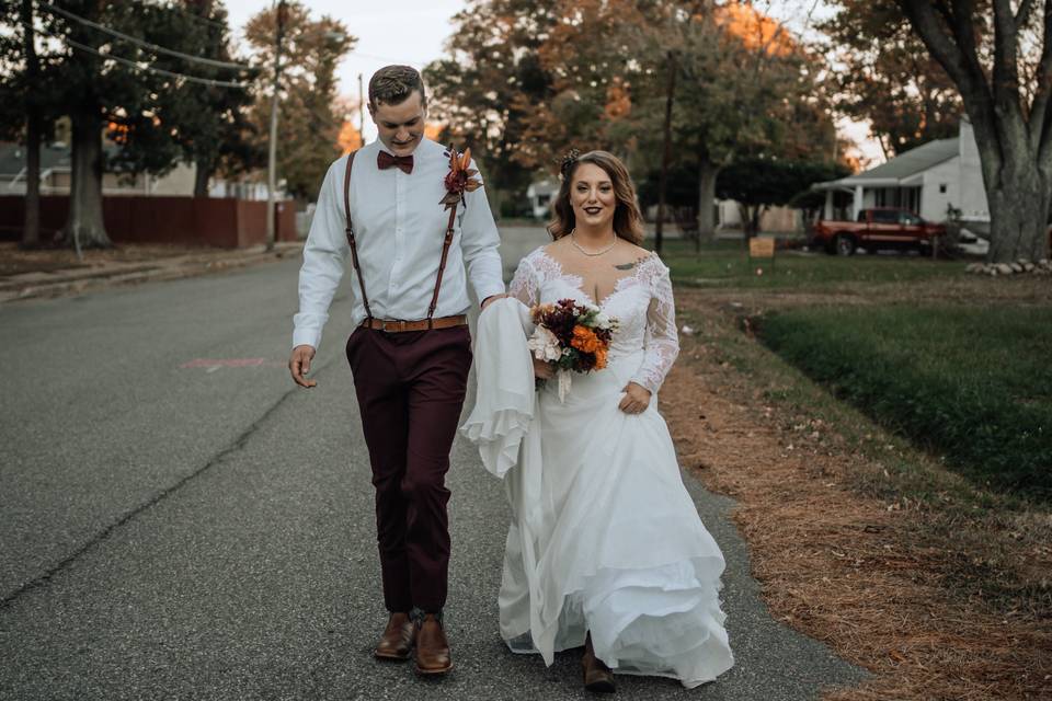 Post-wedding walk