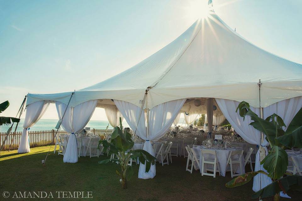 Tented event