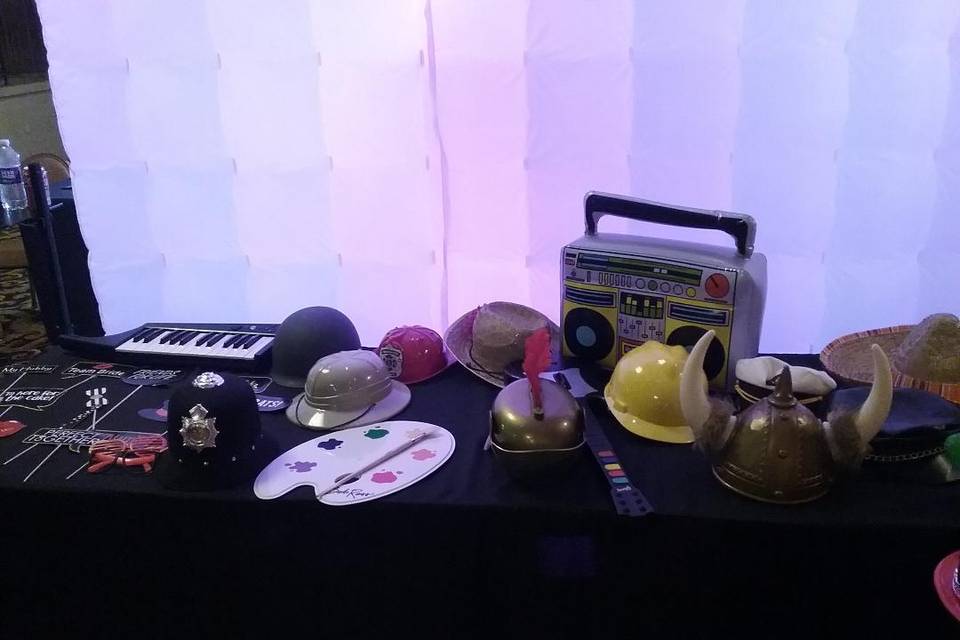 Photo Booth props