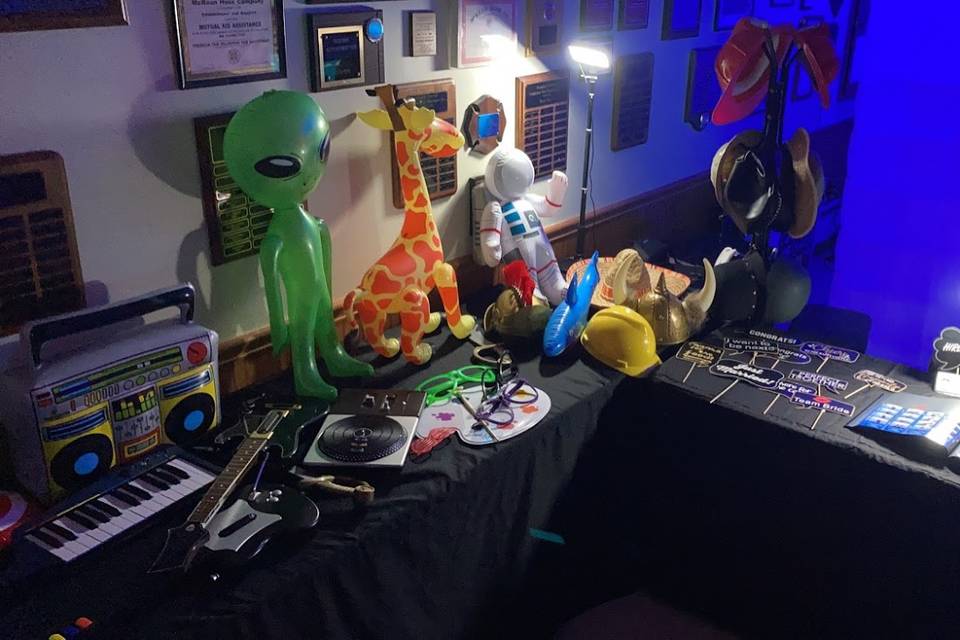 Props Table