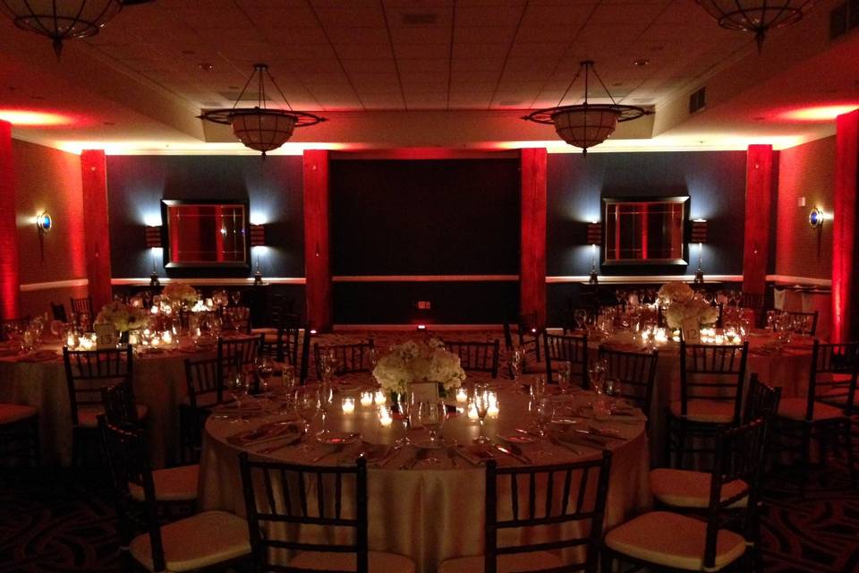 Reception lighting