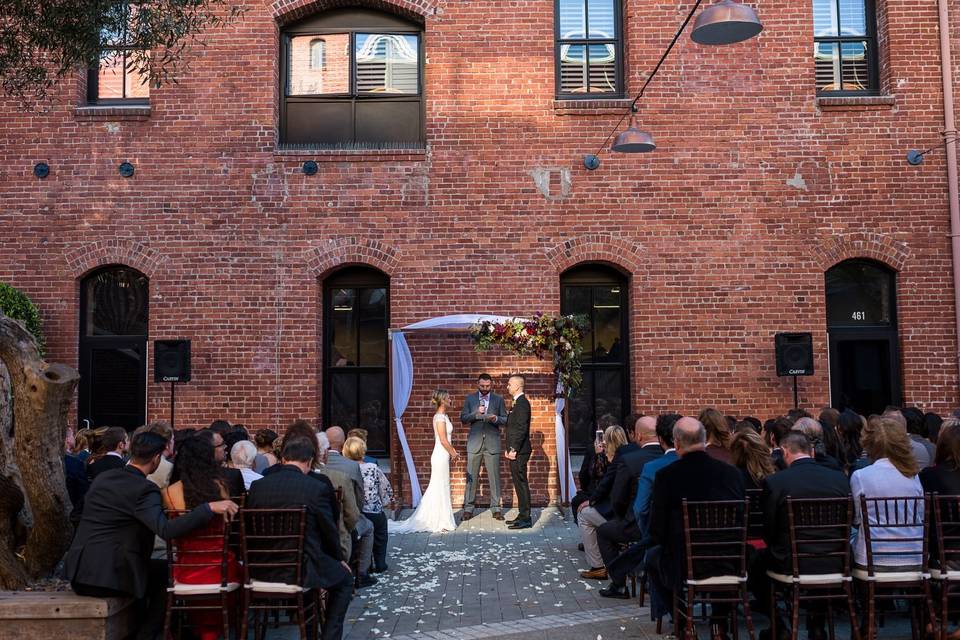 Courtyard ceremony