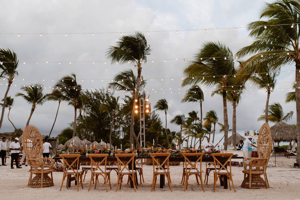 Beach Reception