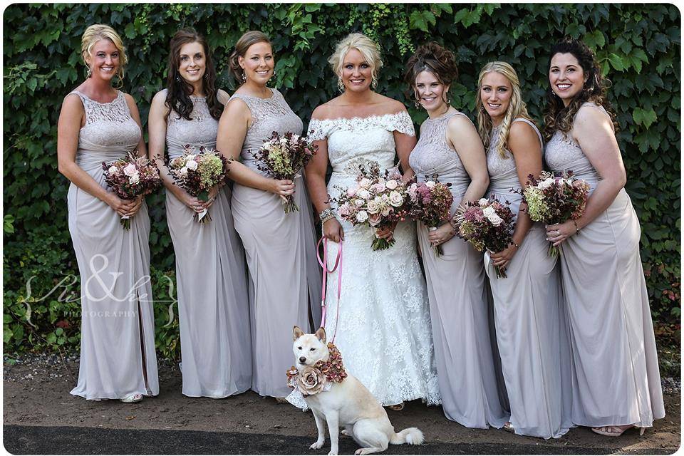 Bride & Bridesmaids