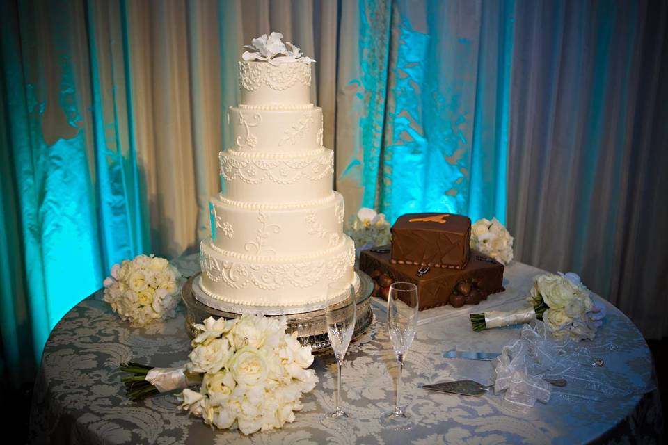 The wedding cake