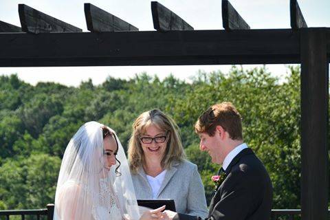 Cabin wedding