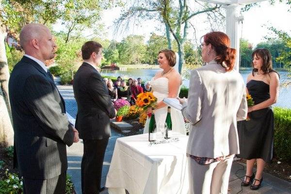 Mountain top mini-wedding