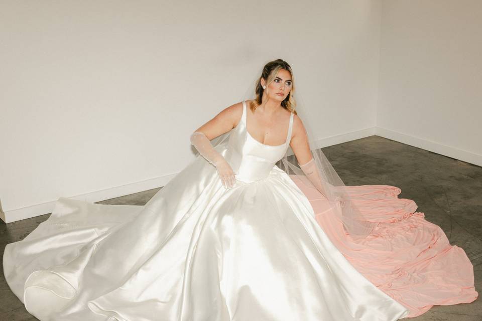 Ballgown wedding dress