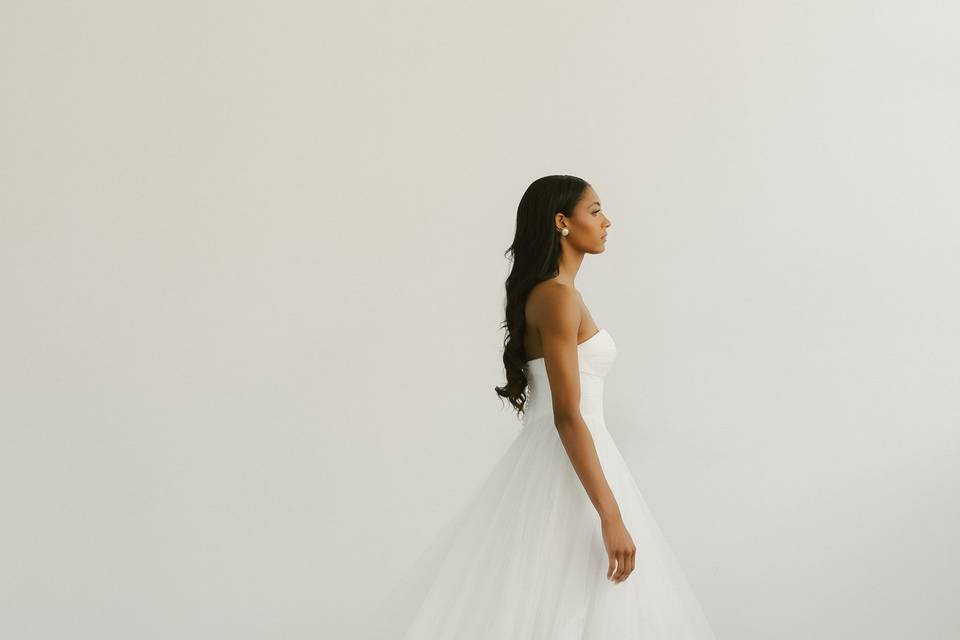 Aline wedding dress