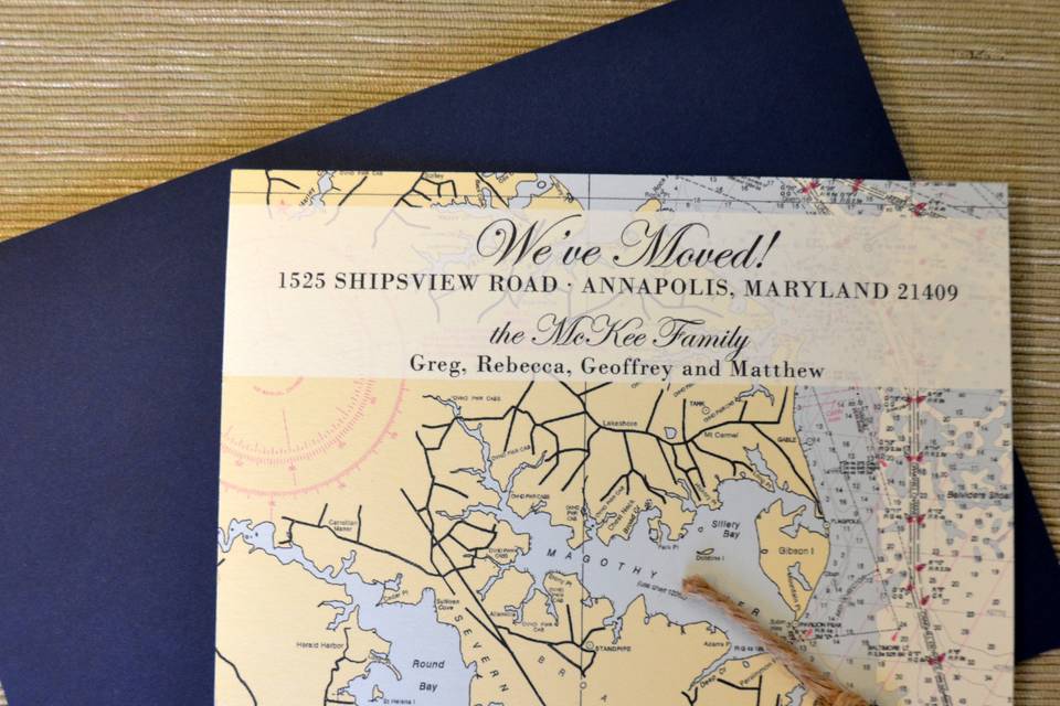 Nautical chart