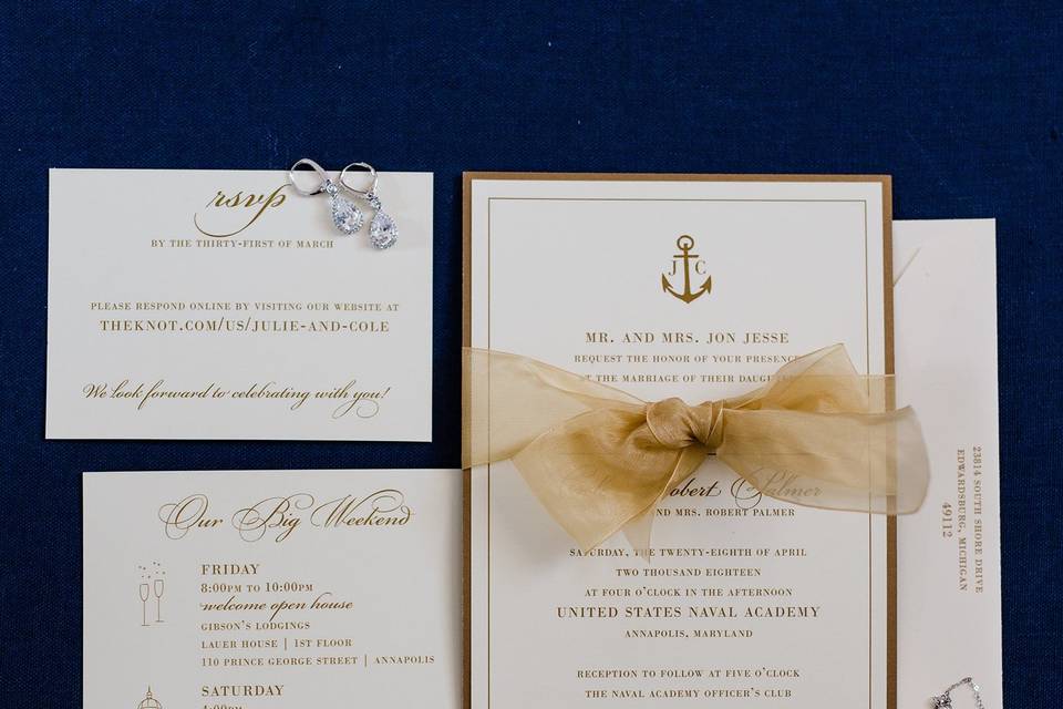 Naval academy wedding