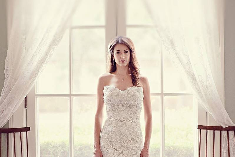 Beautiful bride portrait