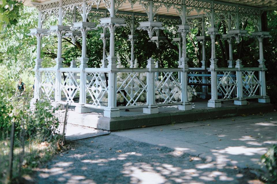 Ceremony in Central Park