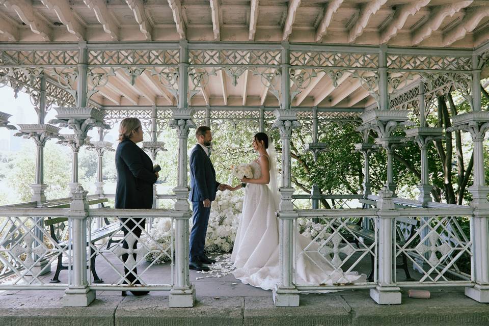 Ceremony in Central Park