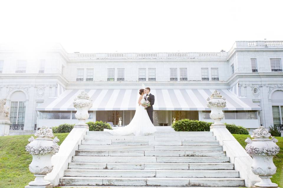 Bride and Groom RoseCliff