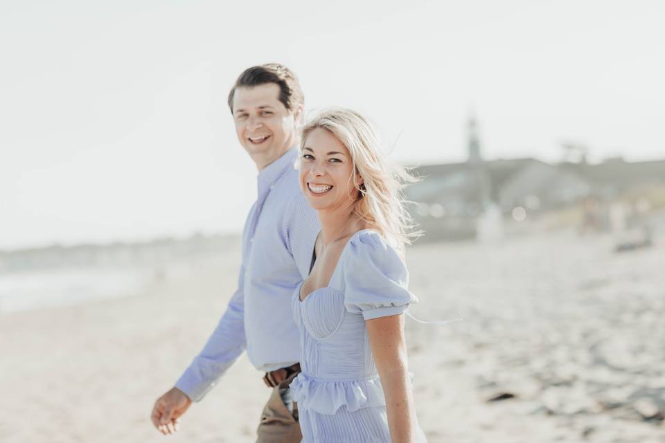 Bride and Groom in Narraganset