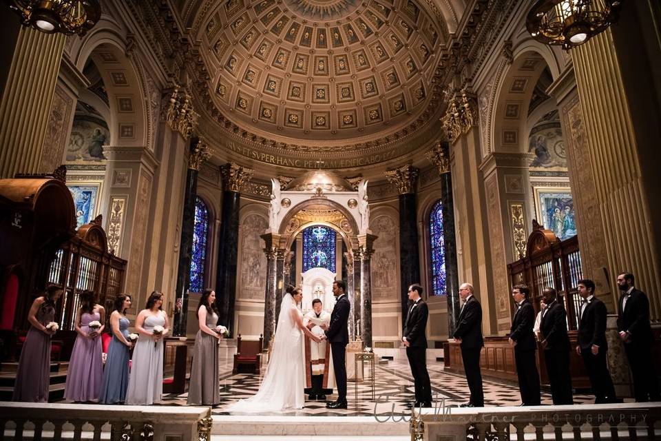 Church wedding