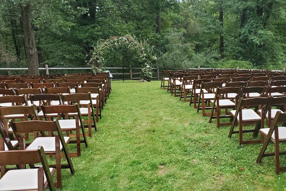 Custom Tented Wedding