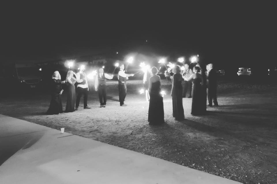 Sparkler Send-Off