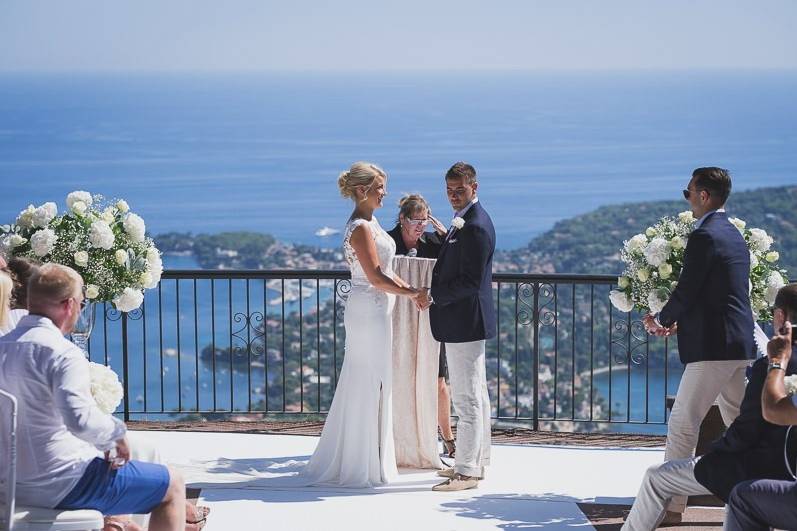 French Riviera wedding