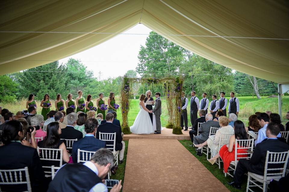 Tented Ceremony