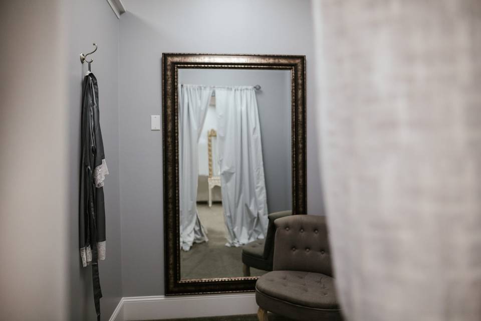 One of our bridal rooms
