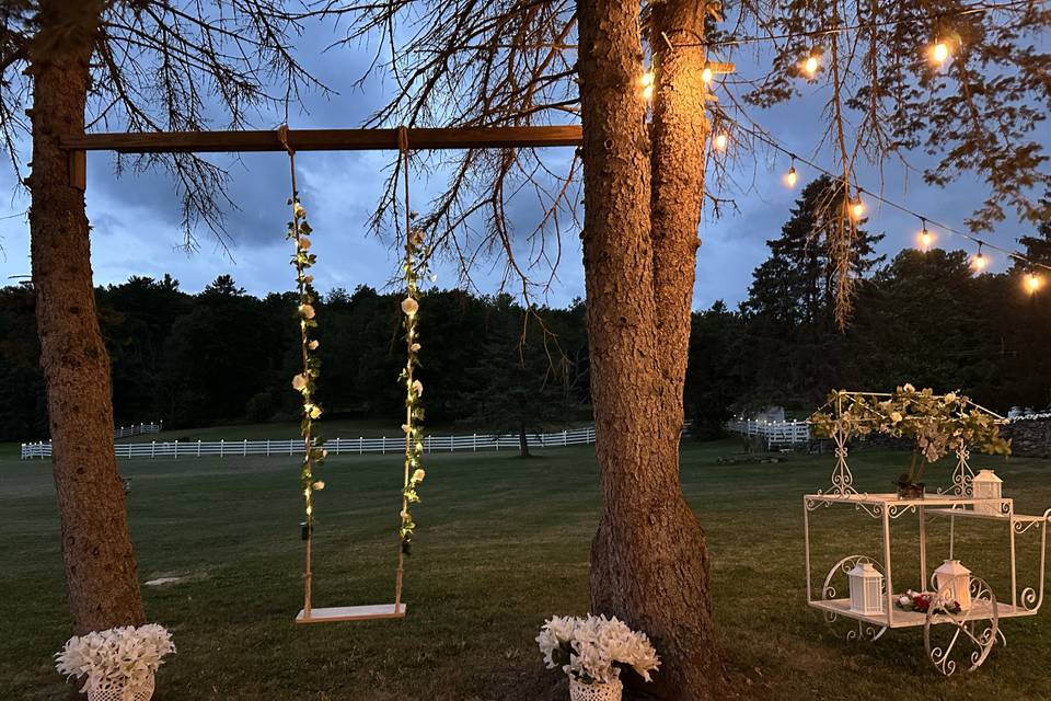 Brides Swing Lighted