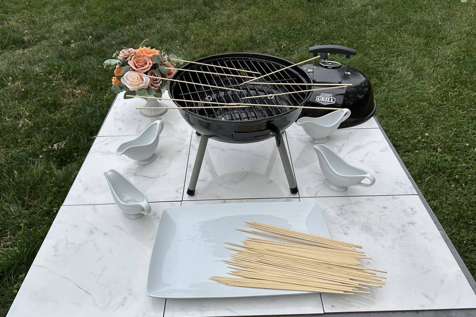 Kabob Tile Table