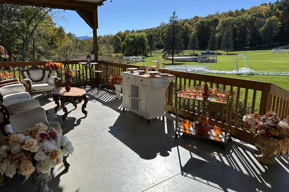 Porch and Carts