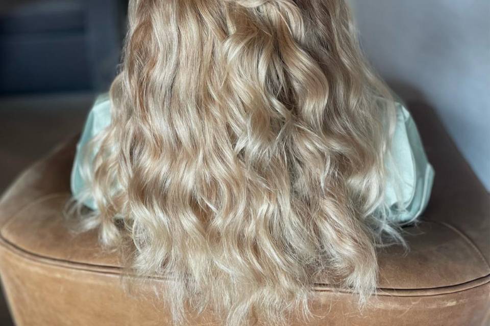 Bridal hair