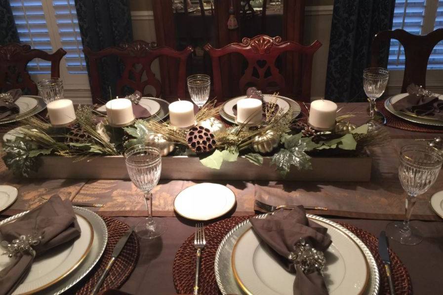 Table setup