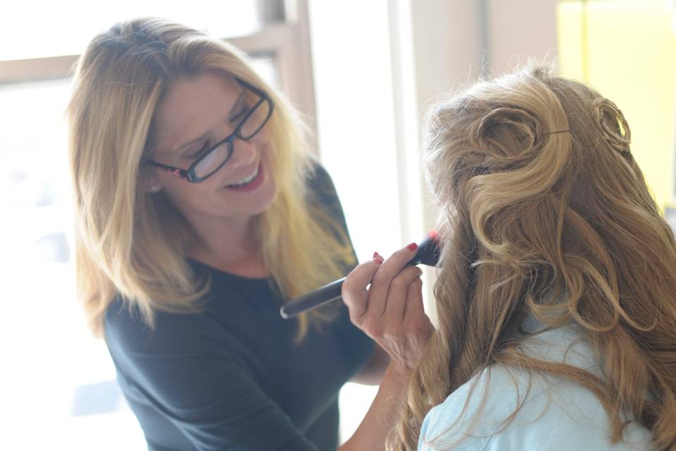 Preparing the bride