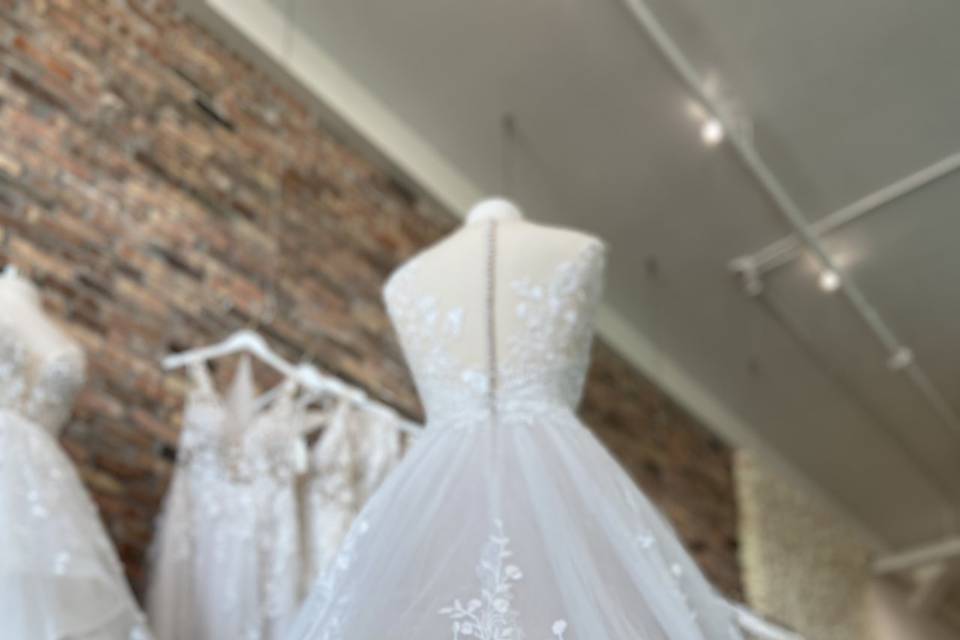 Sparkly Wedding dress