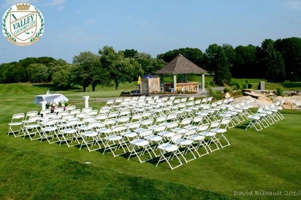 Outdoor wedding venue