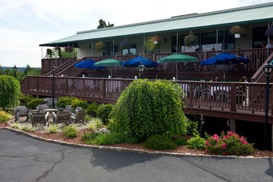 Porch reception venue