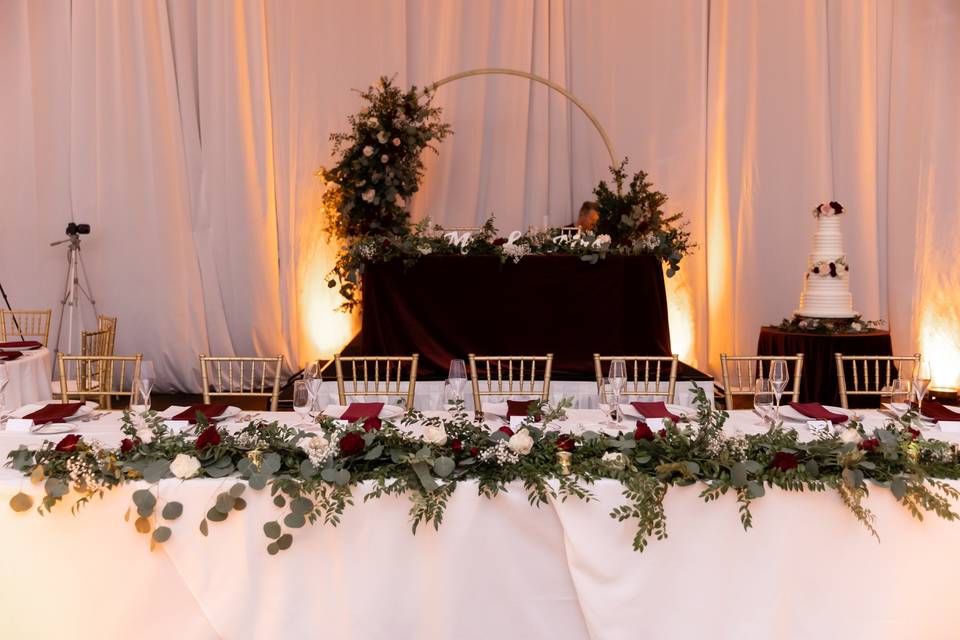 Romantic Fall Wedding