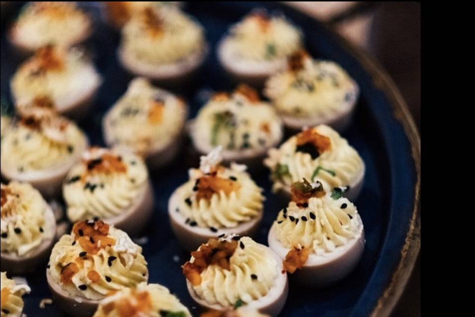 Ajitama Deviled Eggs