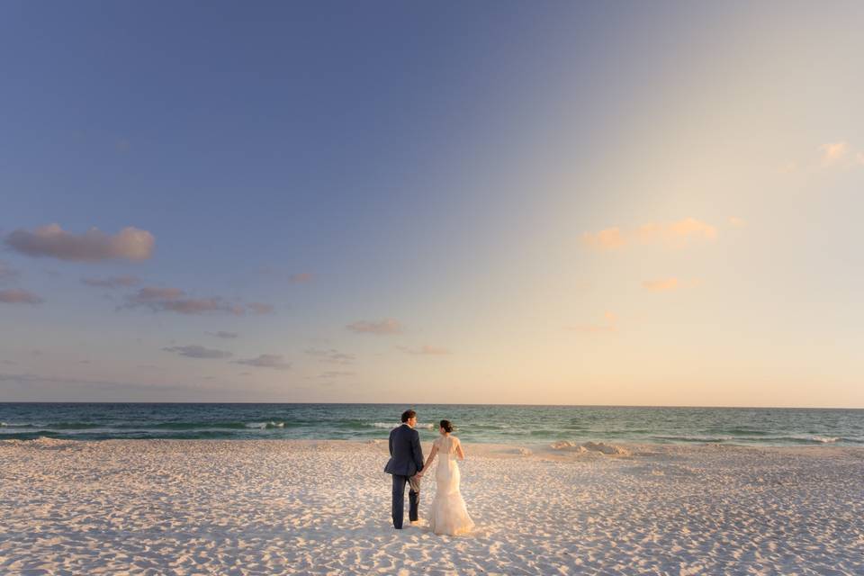 Couple on Rosemary Beach