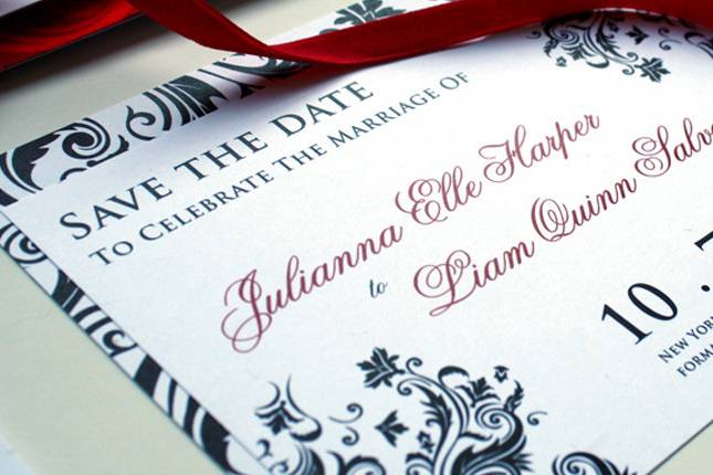 Bepoke Wedding Invitation