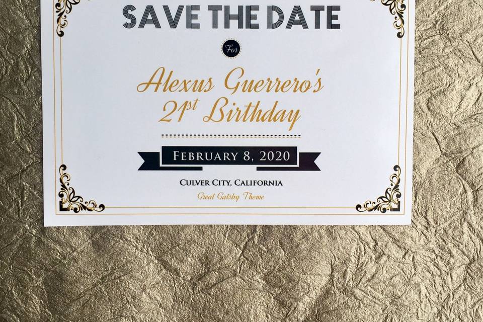 Save the Date