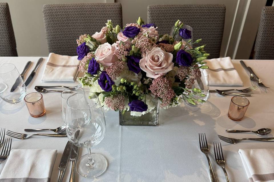 Pinks and purple
