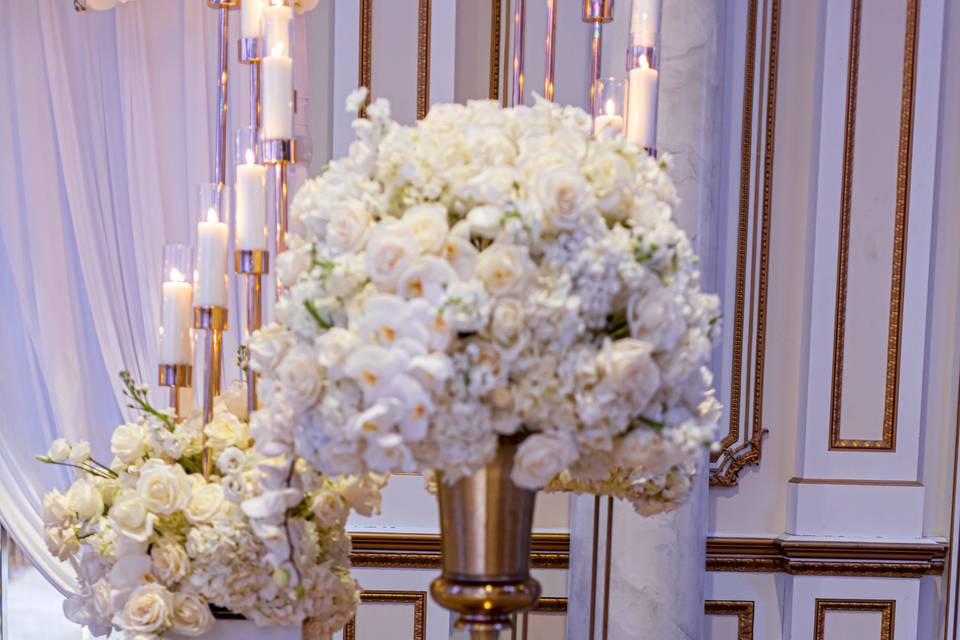 Luxury White Wedding