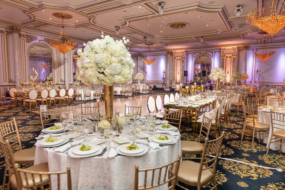 Luxury White Wedding