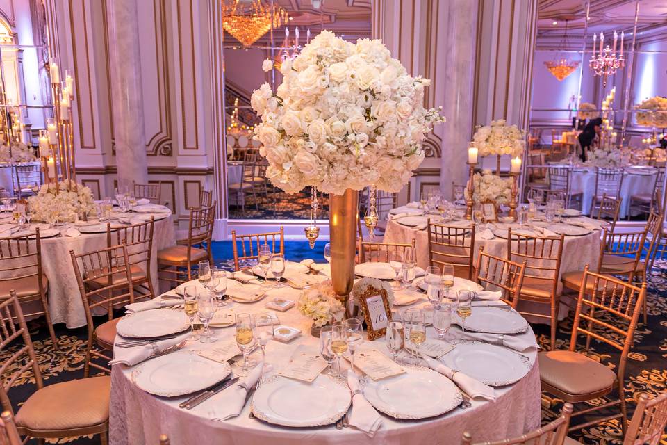 Luxury White Wedding