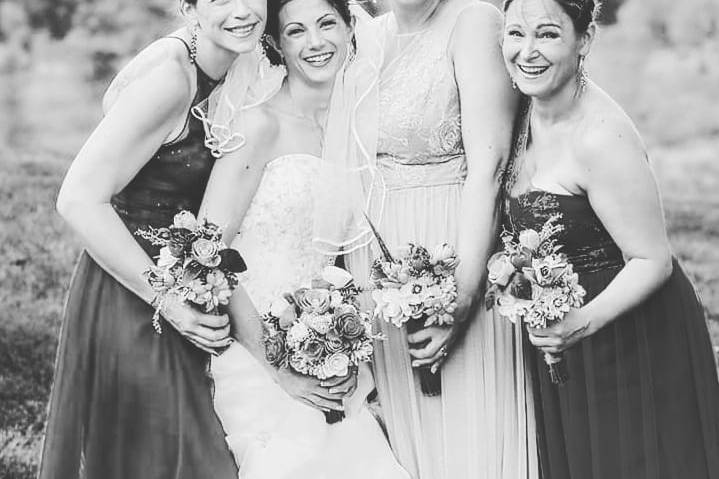 Such a fun bride tribe.