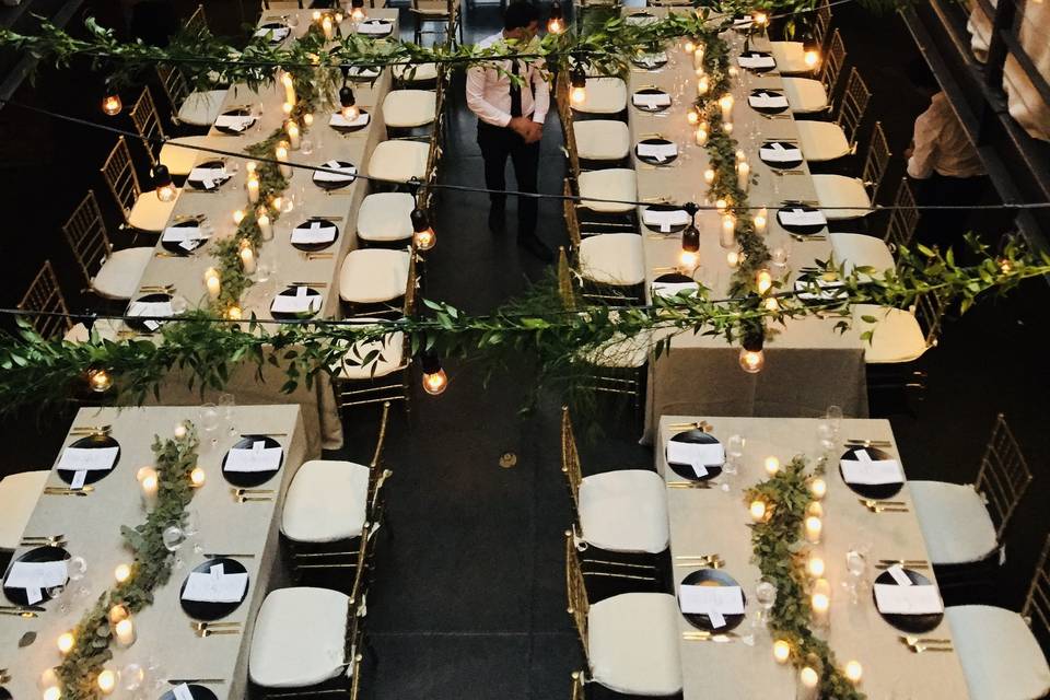 Reception hall | Amber Gress Photography