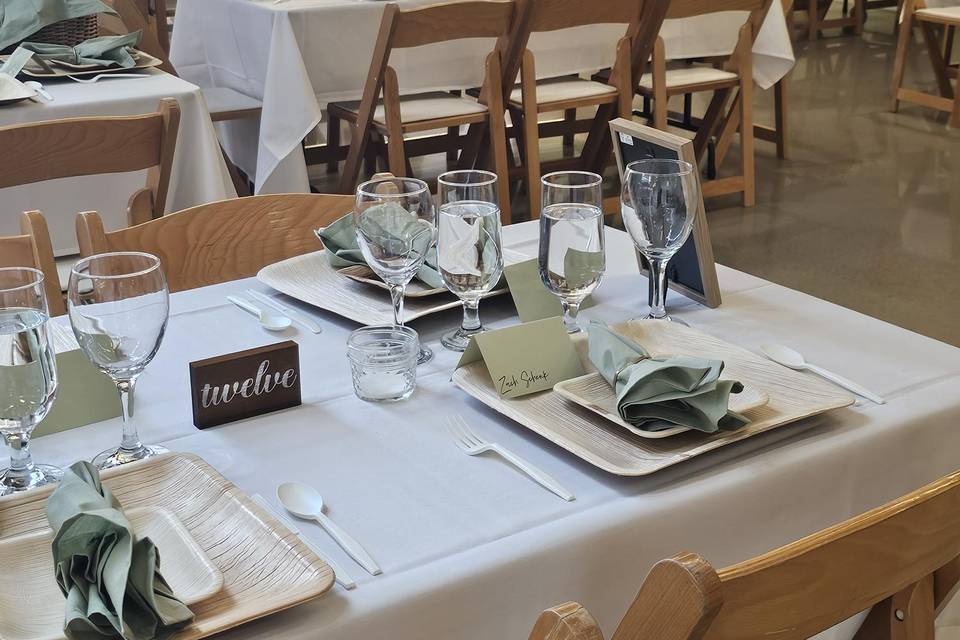 Dinner reception